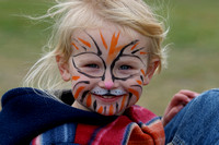 FACE PAINTED TYKE